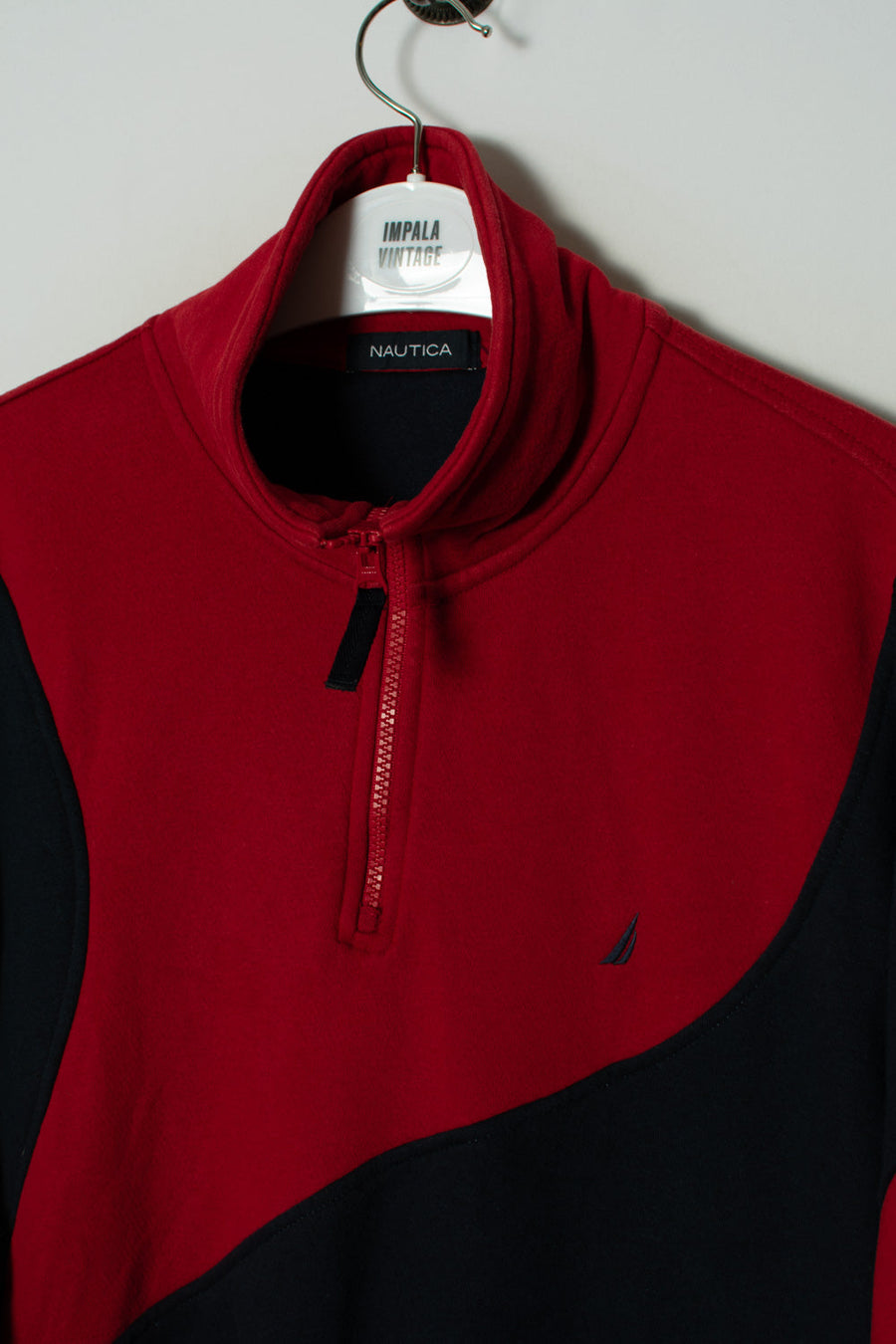 Nautica 1/3 Zipper Rework Sweatshirt