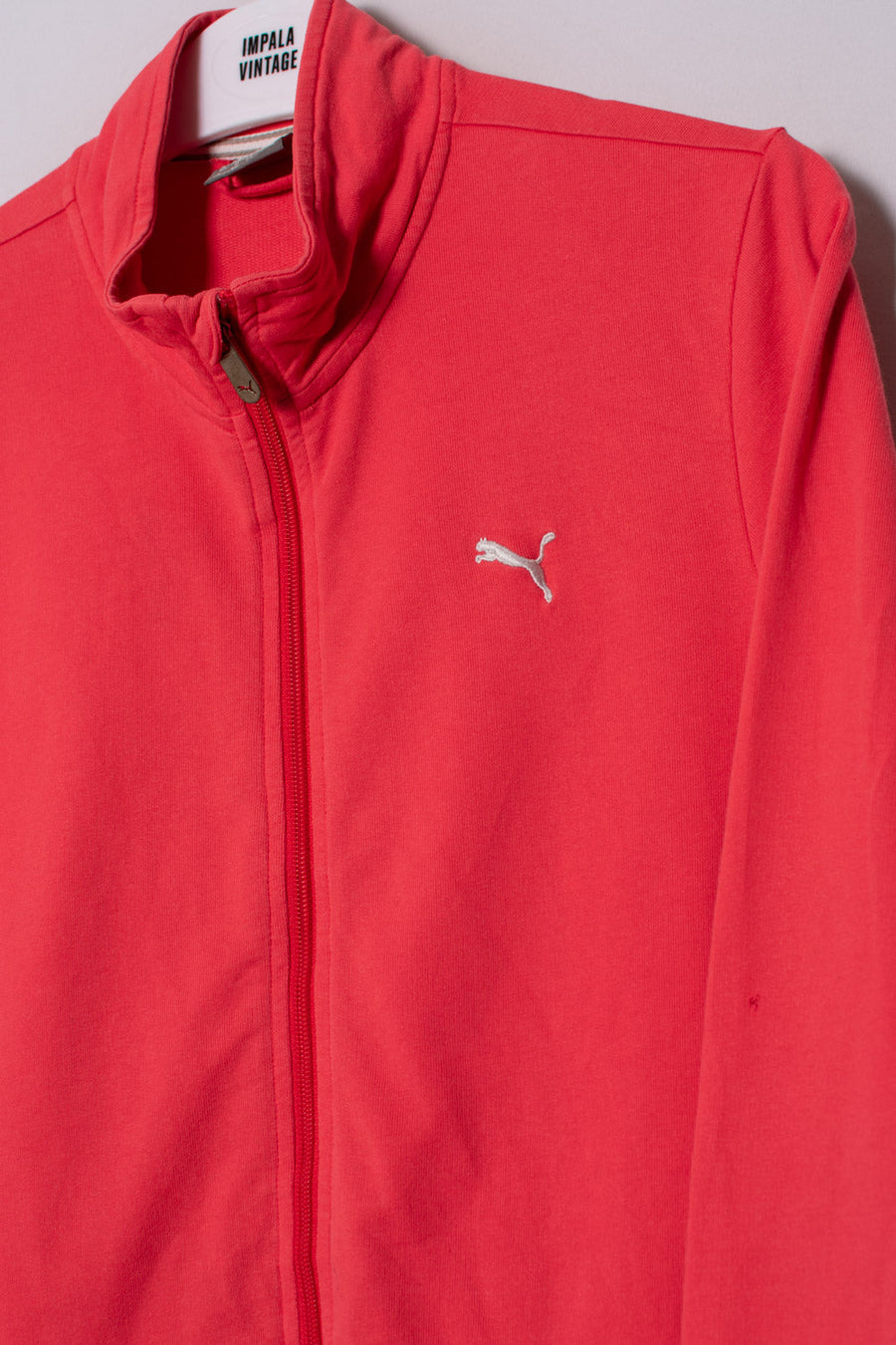 Puma Salmon Zipper Sweatshirt