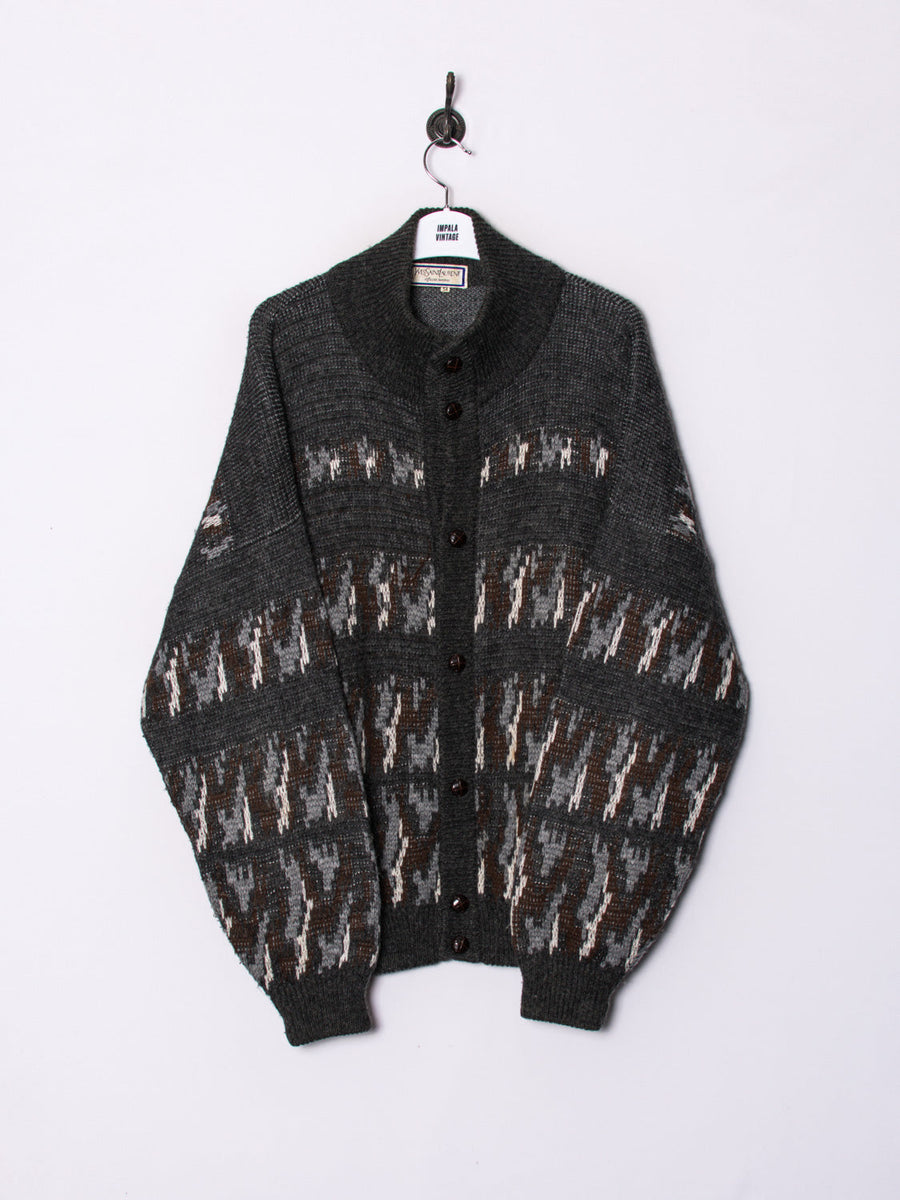 Yves Saint Laurent Buttoned Sweater