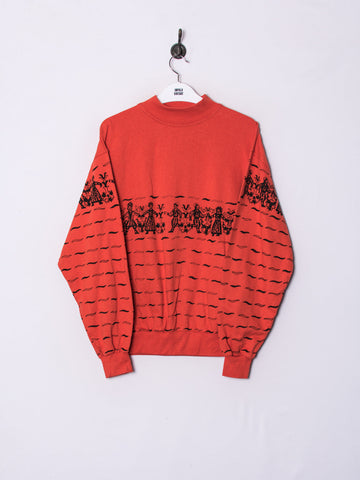 Orange Dance Sweatshirt