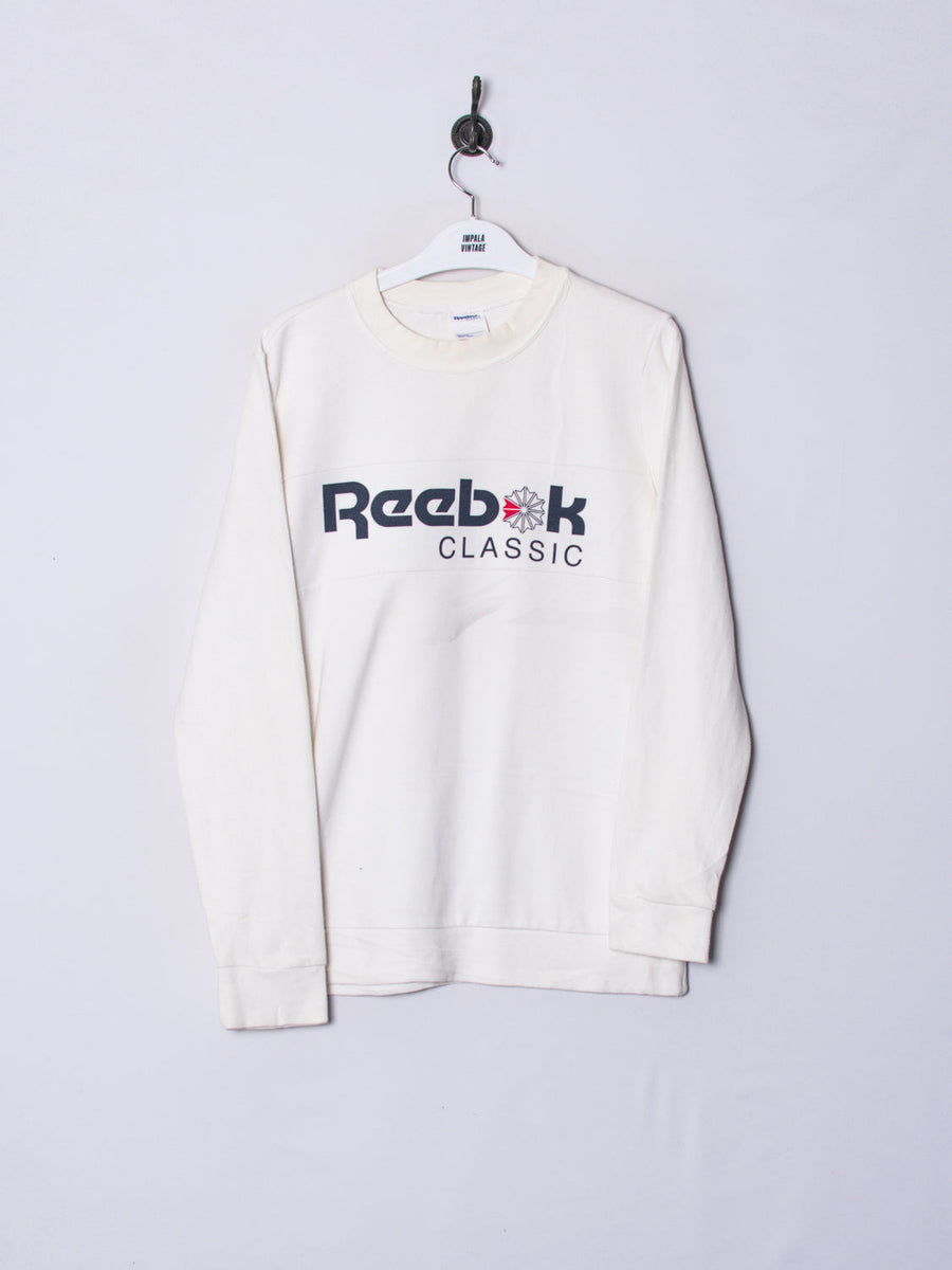 Reebok White Sweatshirt