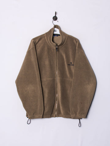 Boomerang Brown Zipper Fleece