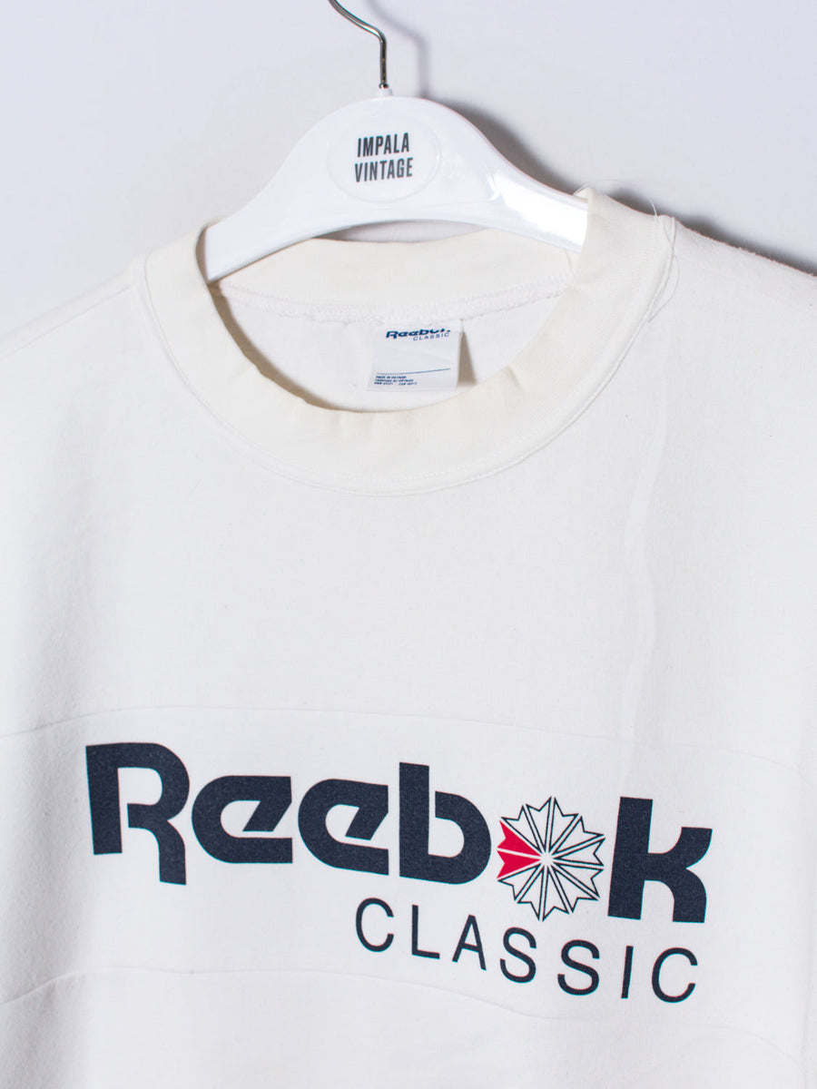 Reebok White Sweatshirt