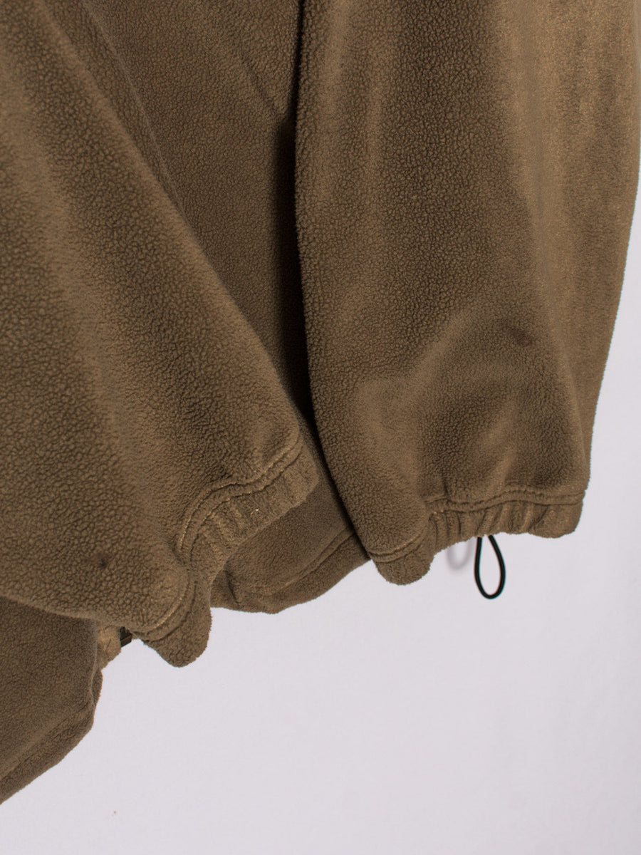 Boomerang Brown Zipper Fleece