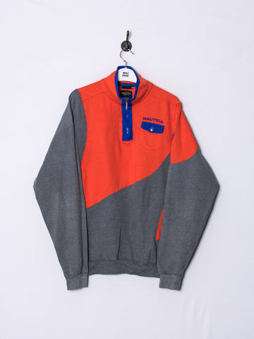 Nautica Orange Rework Sweatshirt