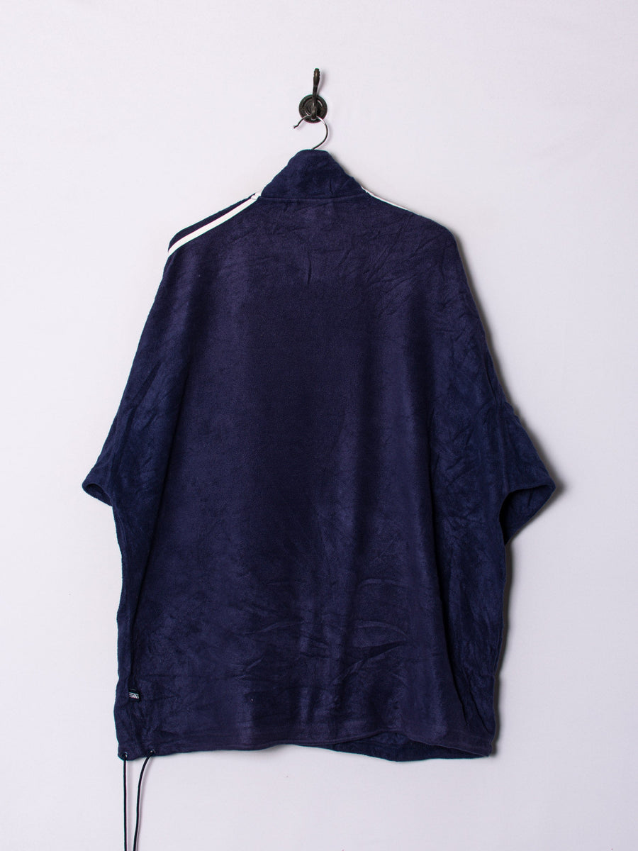 Adidas Navy Blue Zipper Fleece