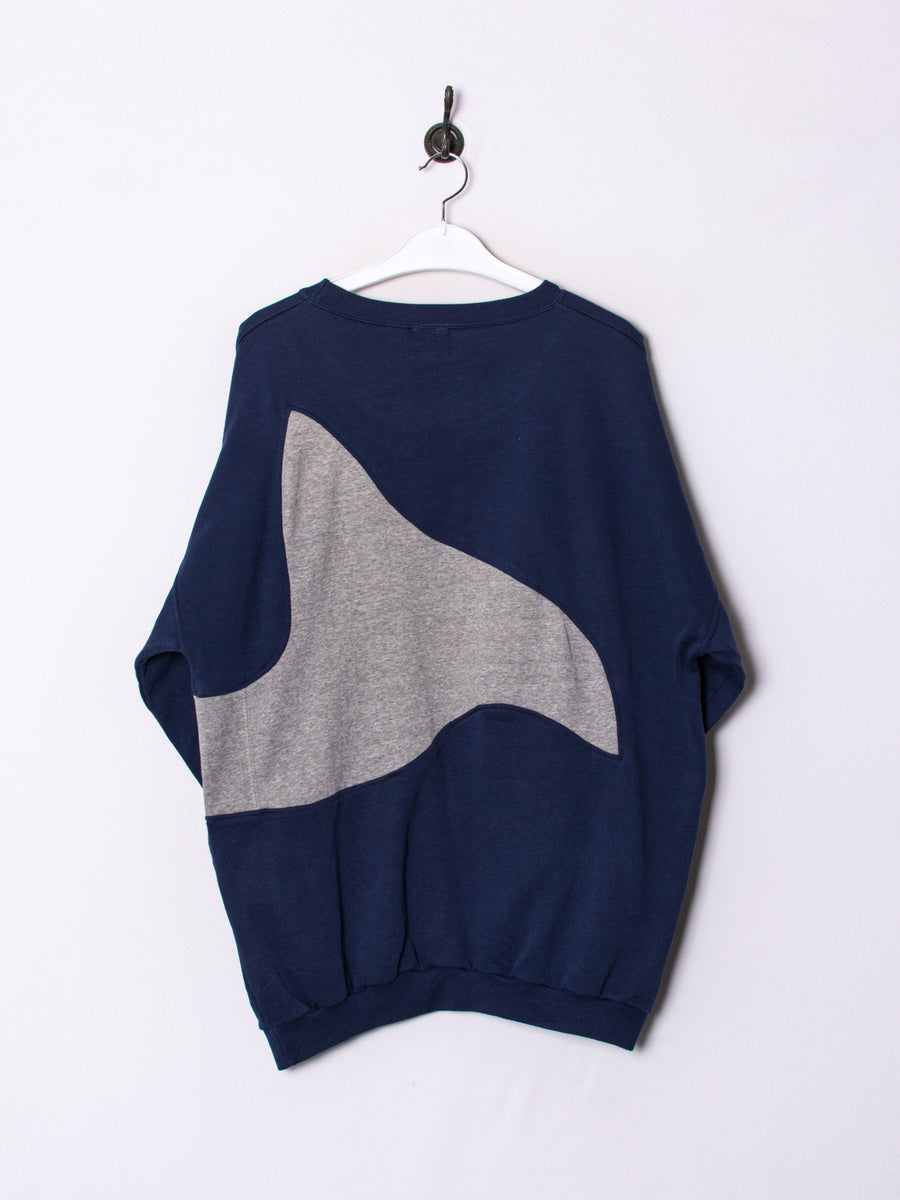 Nike Blue & Grey Rework Sweatshirt