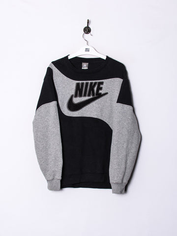 Nike Grey & Black Rework Sweatshirt