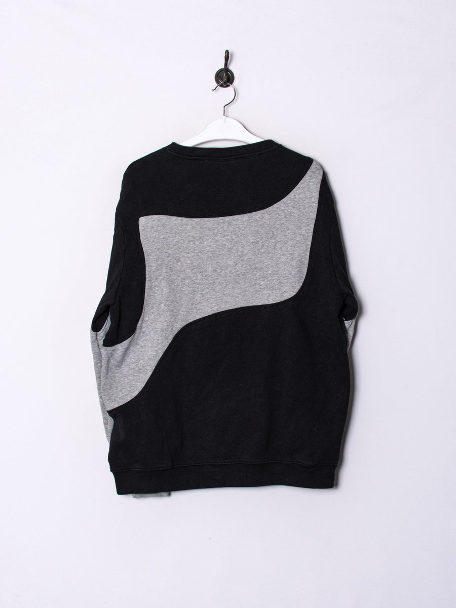 Nike Grey & Black Rework Sweatshirt