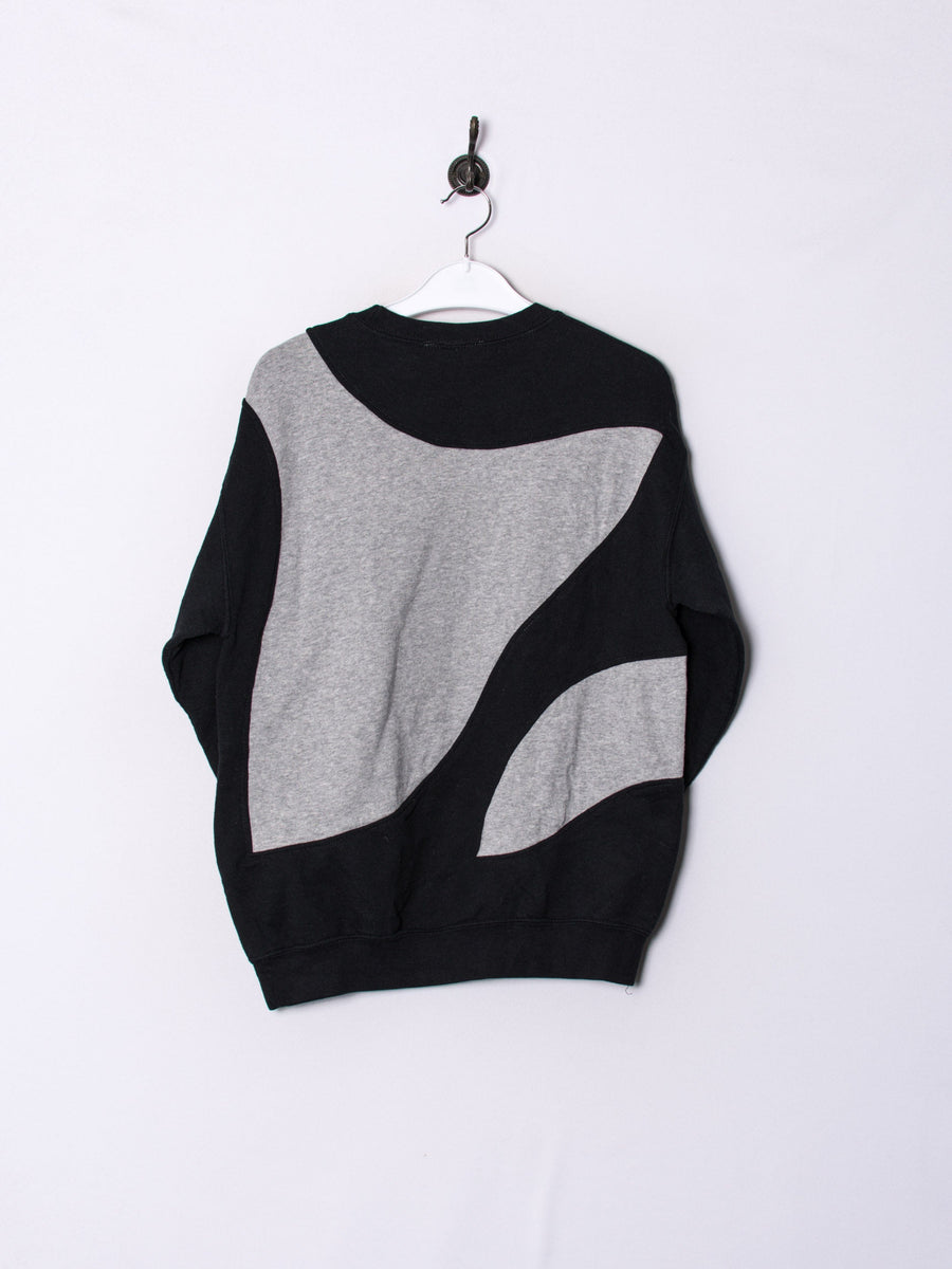 Fila Grey & Black Rework Sweatshirt