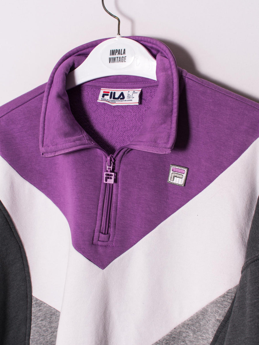 Fila 1/3 Zipper Rework Sweatshirt