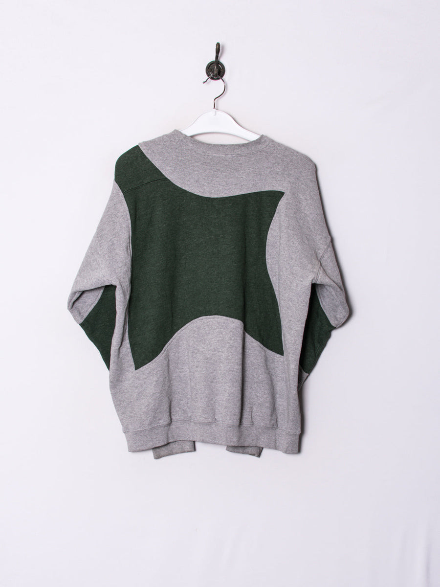 Columbia Green & Grey Rework Sweatshirt