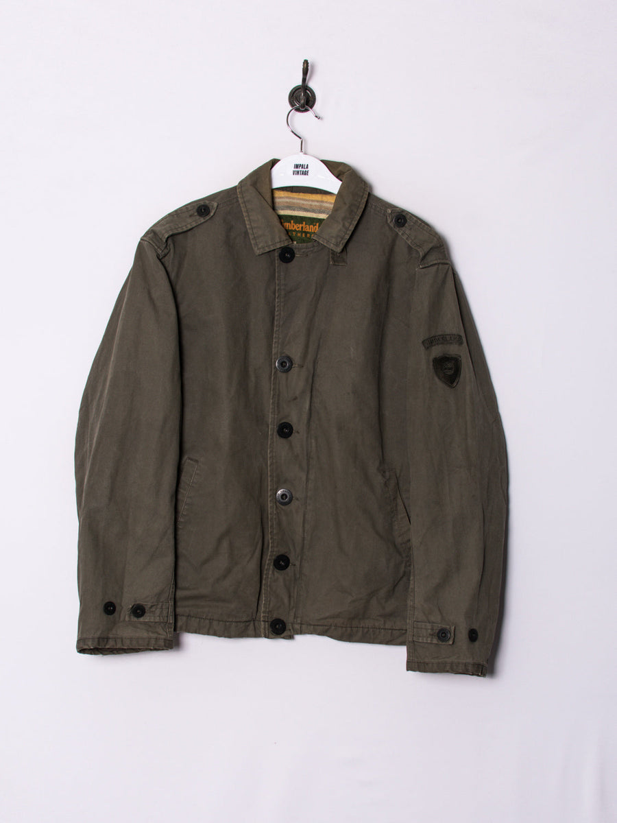 Timberland Green Buttoned Jacket