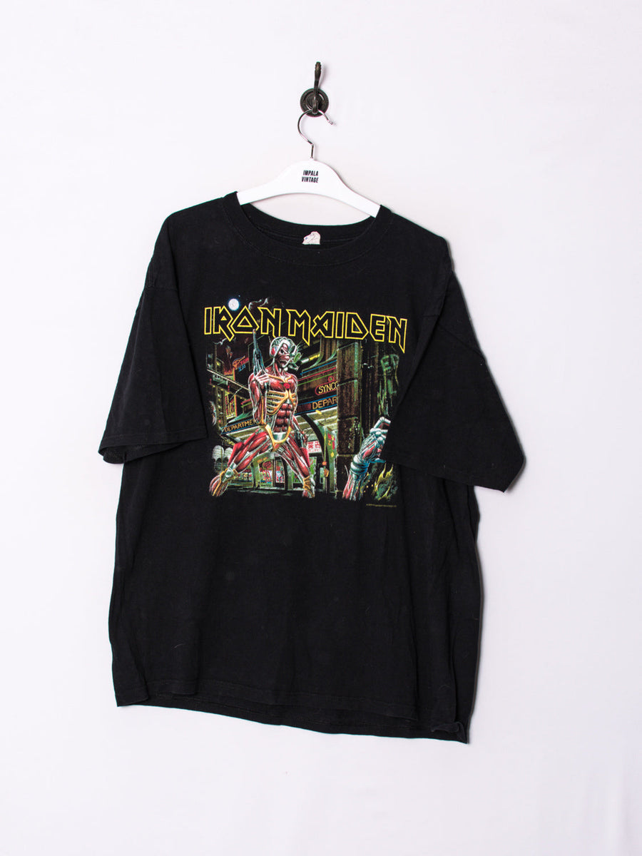 Iron Maiden Black Cotton Tee