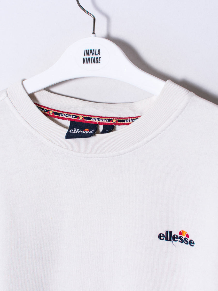 Ellesse White Sweatshirt