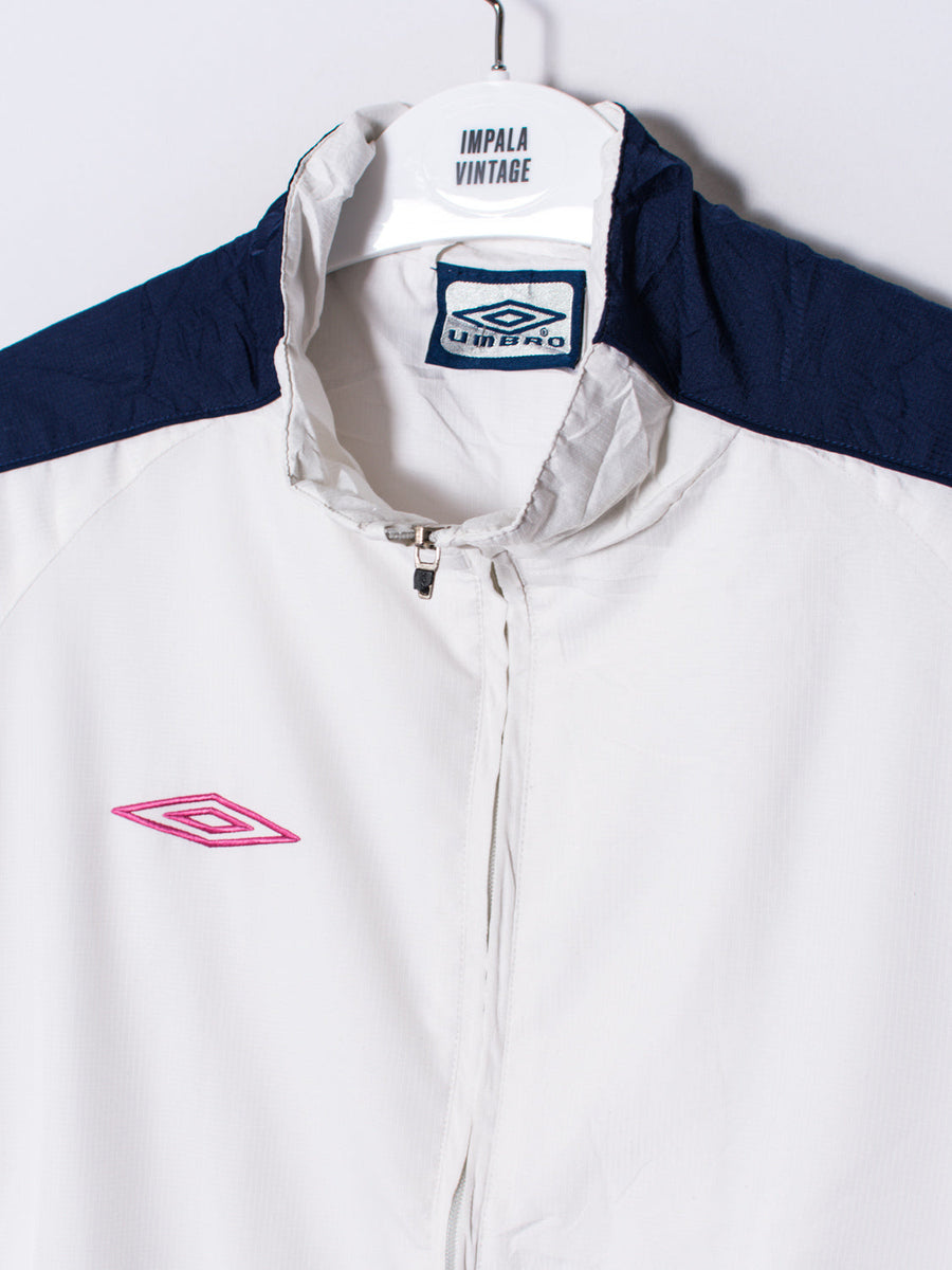 Umbro White Track Jacket