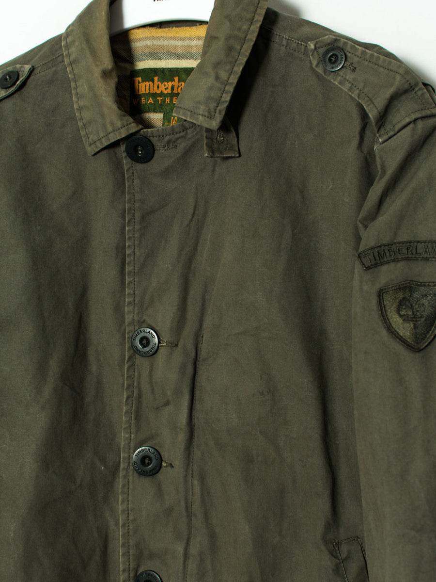 Timberland Green Buttoned Jacket