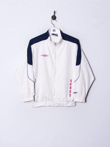 Umbro White Track Jacket