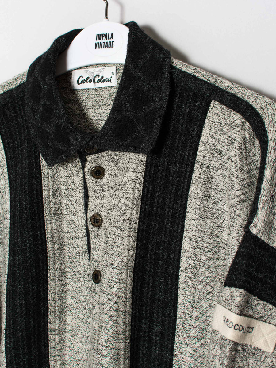 Carlo Colucci 1/3 Buttoned Sweater