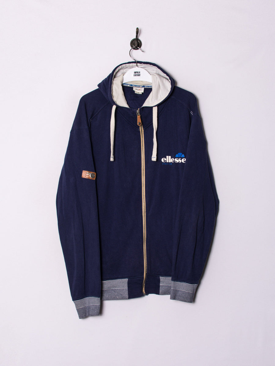 Ellesse Navy Blue Zipper Hoodie