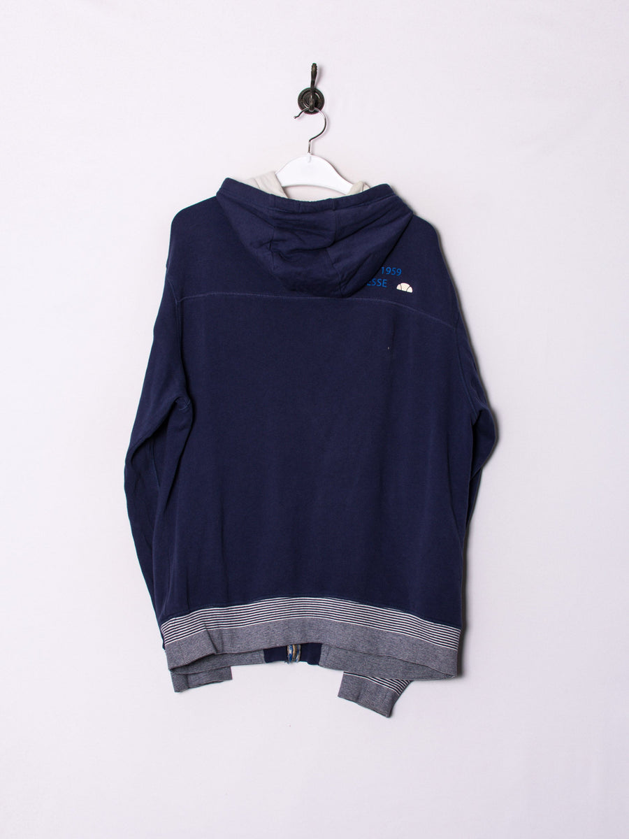 Ellesse Navy Blue Zipper Hoodie