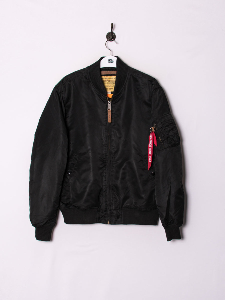 Alpha Industries Black Bomber Jacket