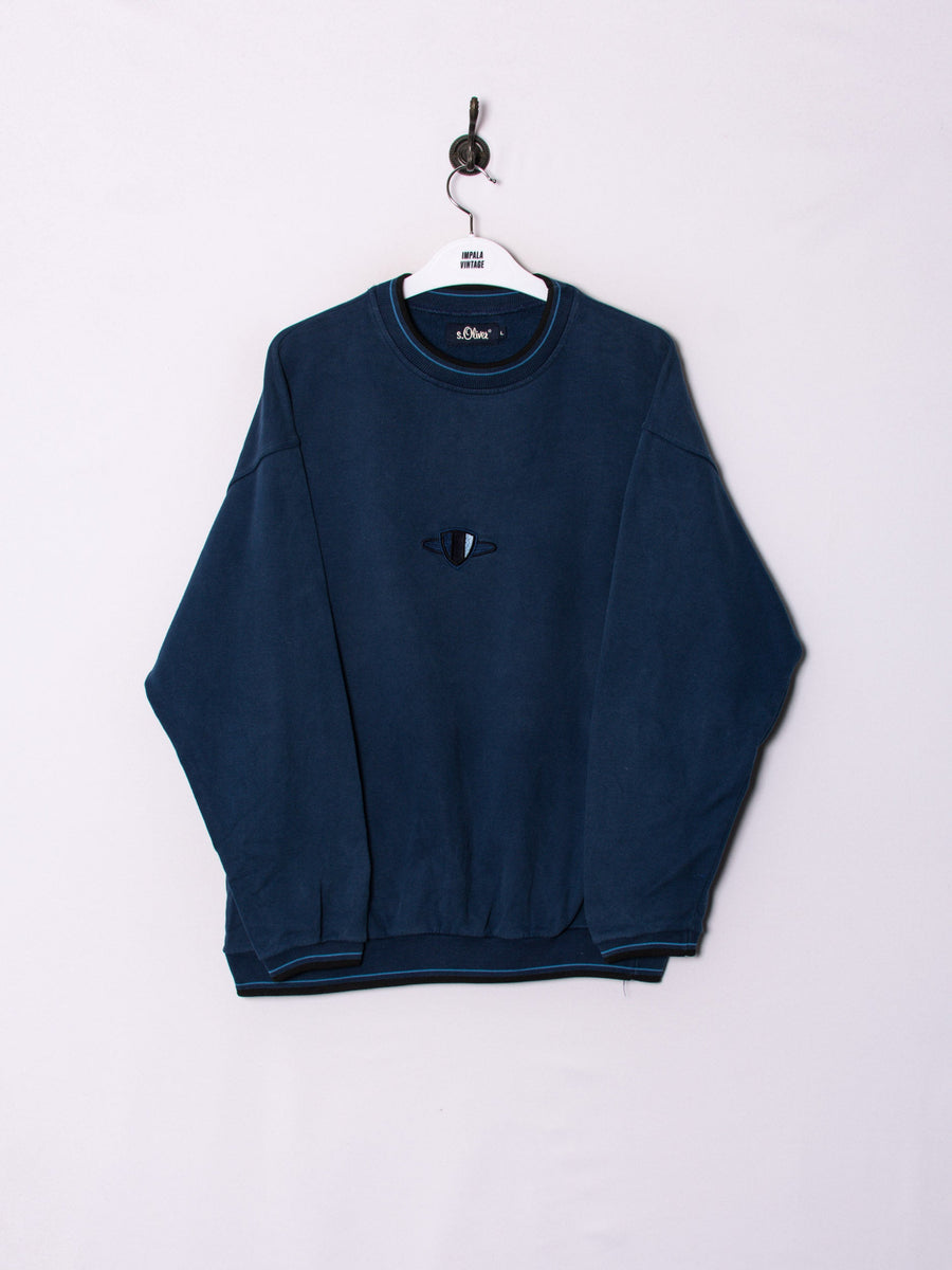 S. Oliver Navy Blue Sweatshirt