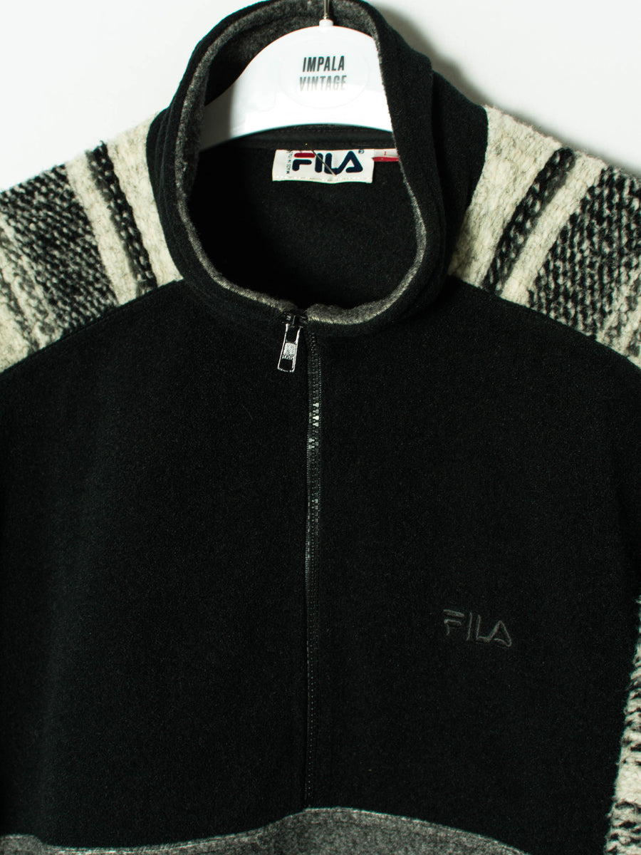 Fila Black & Grey Fleece