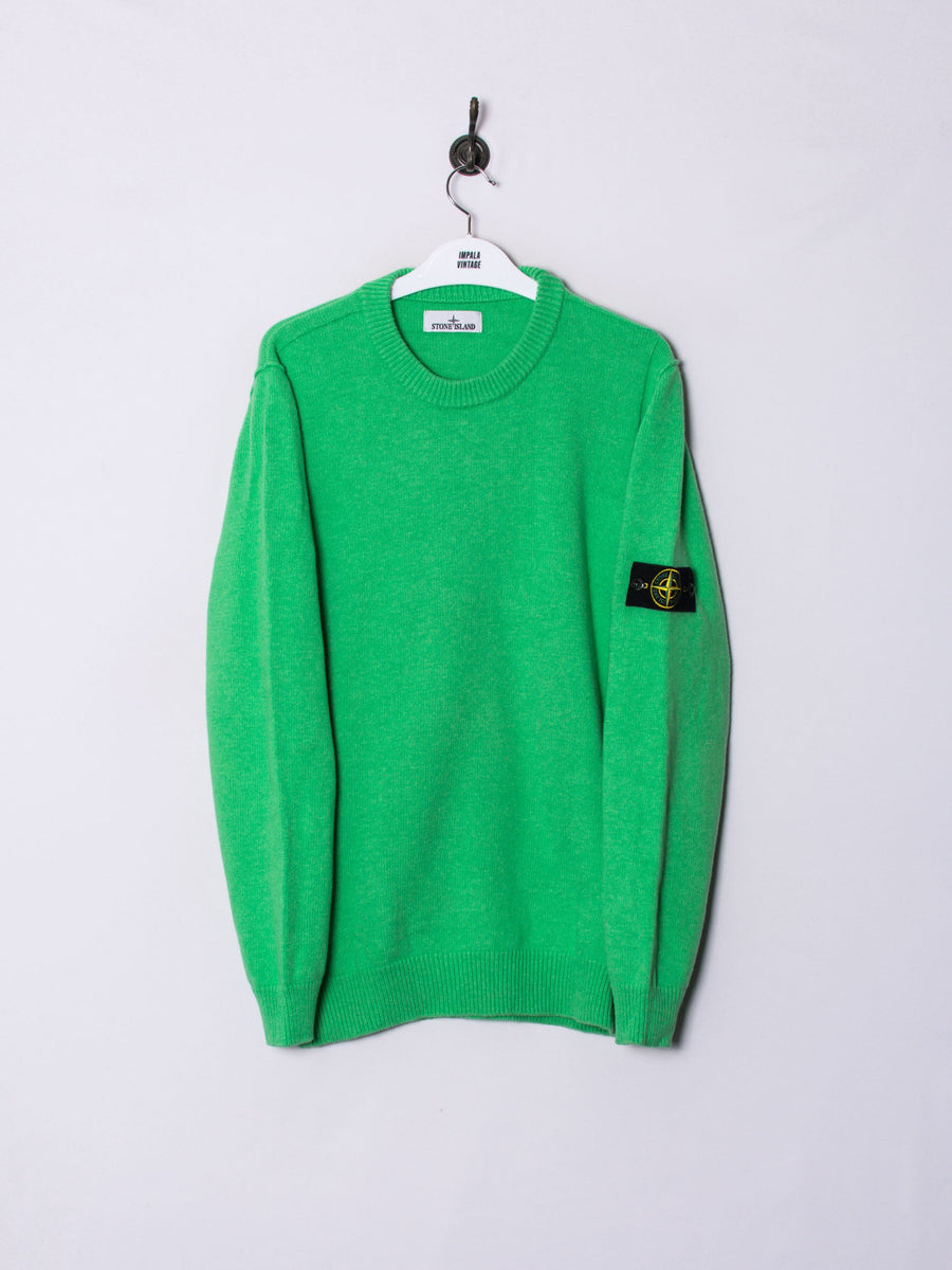 Stone Island Green Sweater