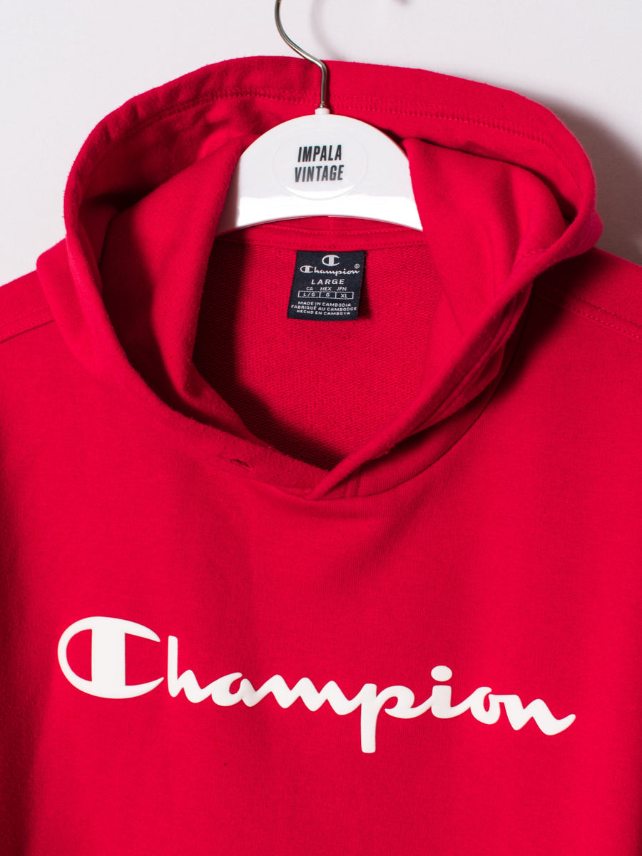 Champion Red Hoodie