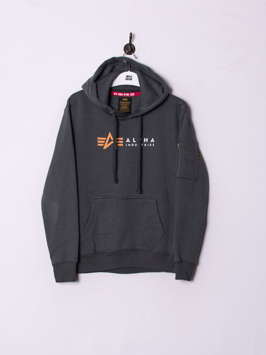 Alpha Industries Grey Hoodie