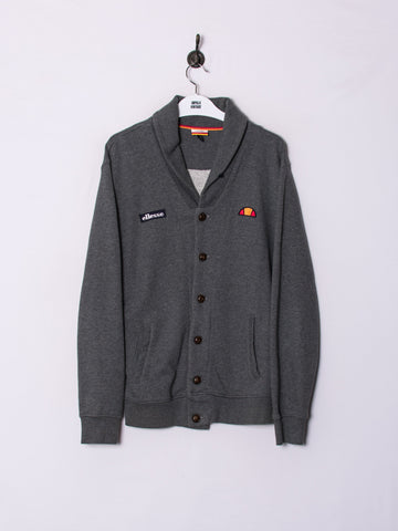 Ellesse Grey Buttoned Sweatshirt