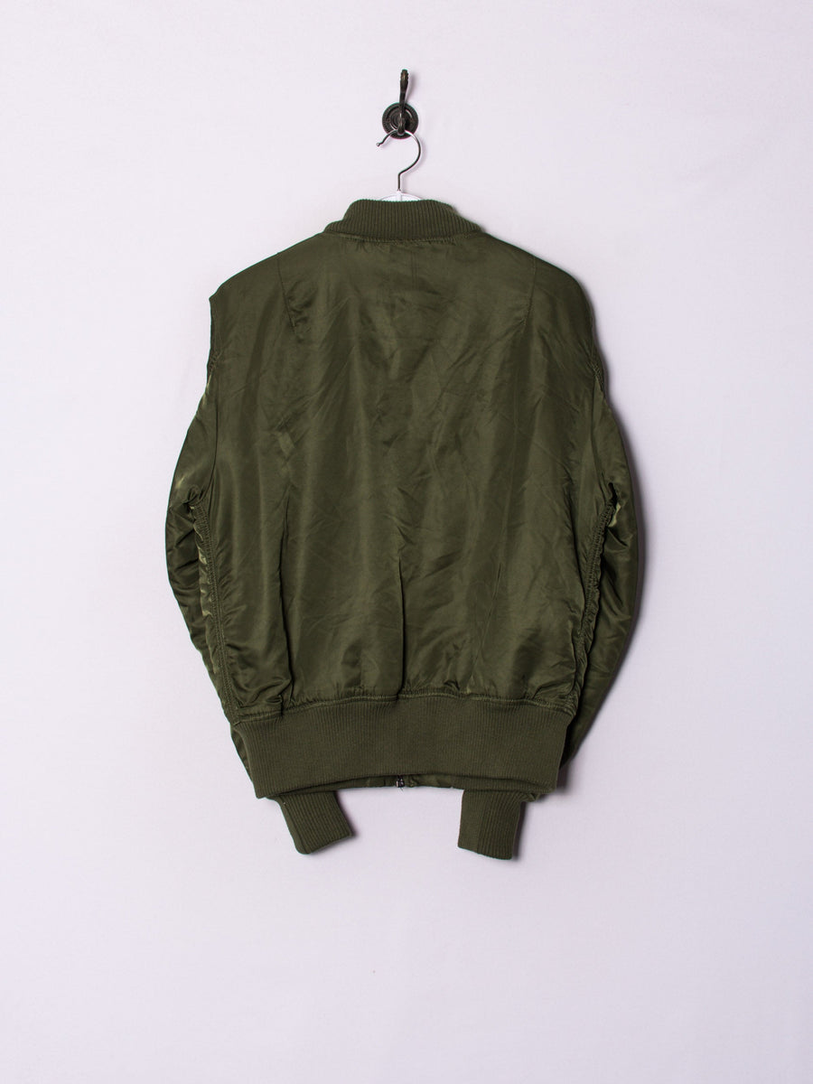 Alpha Industries Green Bomber Jacket