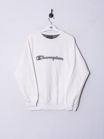 Champion White Vintage Sweatshirt