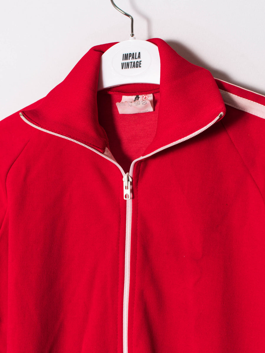 Red Vintage Track Jacket