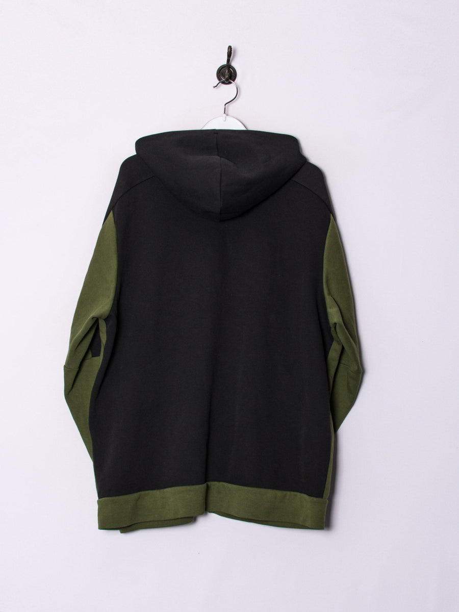 Adidas Black & Green Zipper Hoodie