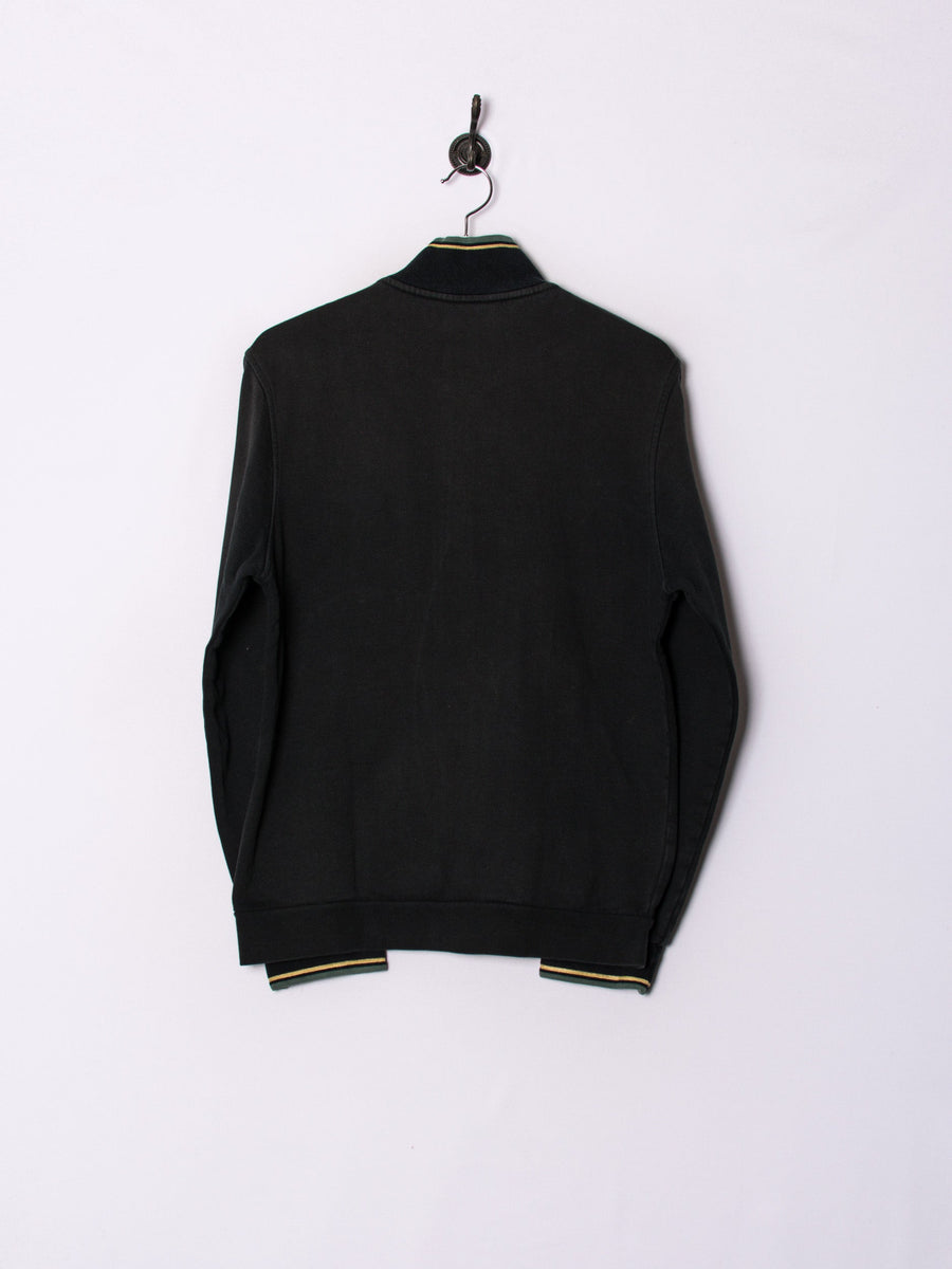 Lacoste Black Zipper Sweatshirt