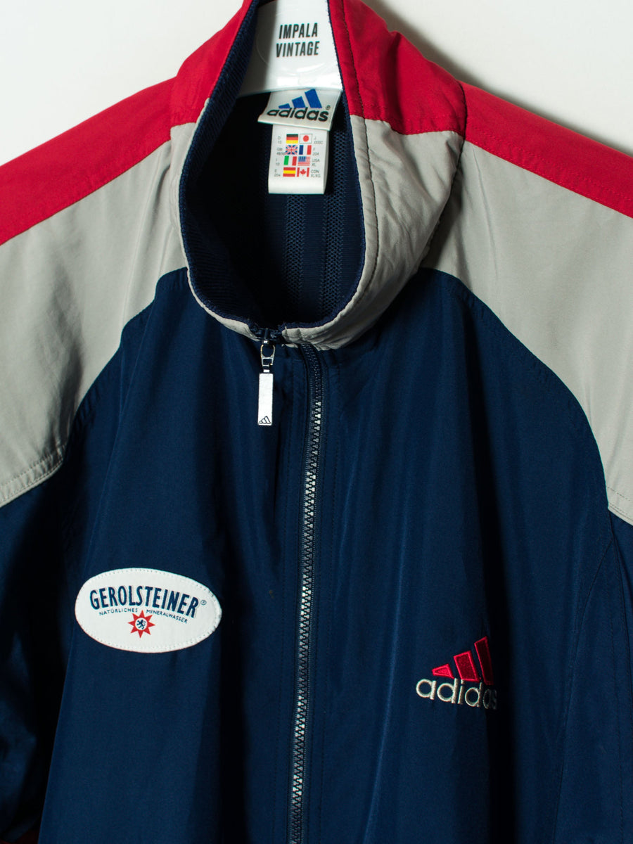 Adidas Blue & Grey Track Jacket