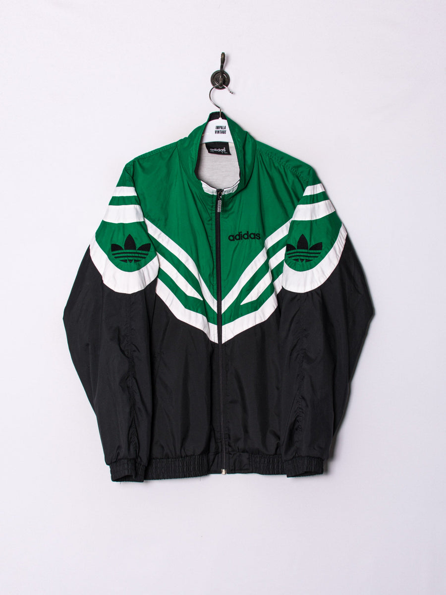 Adidas Originals Green & Black Shell Jacket