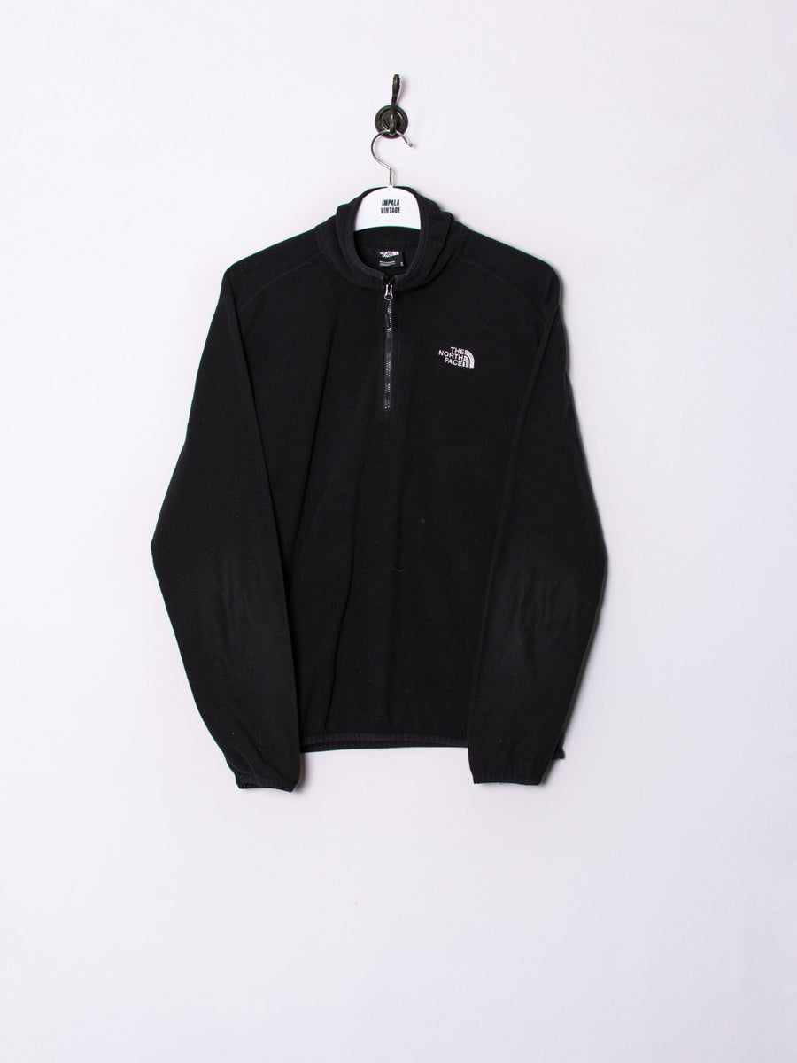 The North Face Black 1/3 Zipper Fleece