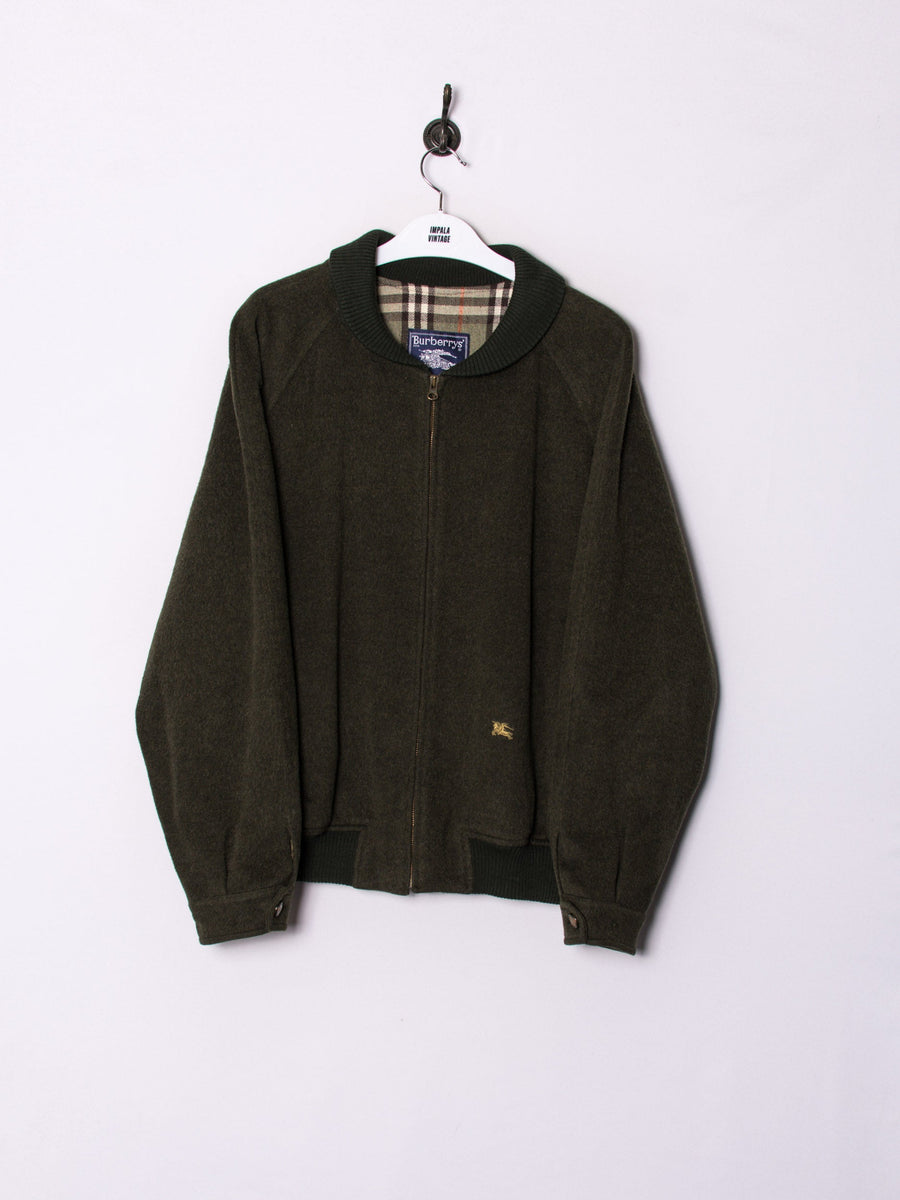 Burberry Green Wooven Jacket