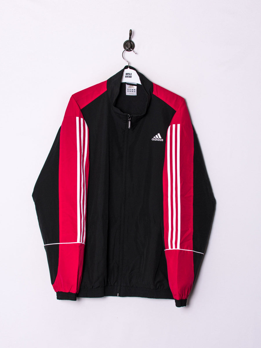 Adidas Black & Red Tracksuit