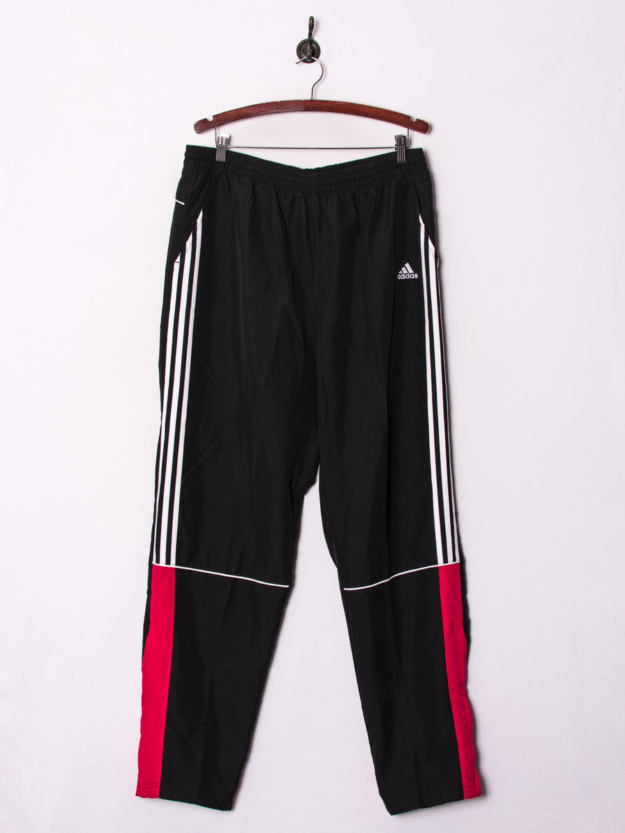 Adidas Black & Red Tracksuit