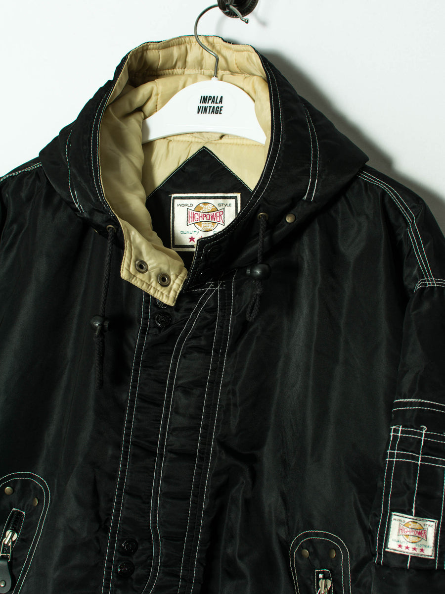 High Power Black Heavy Jacket