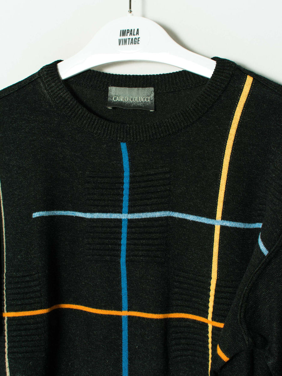 Carlo Colucci Black Sweater