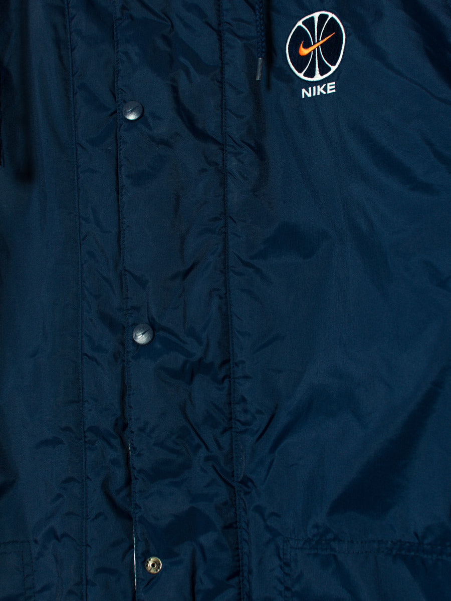 Nike Navy Blue Basketball Long Jacket