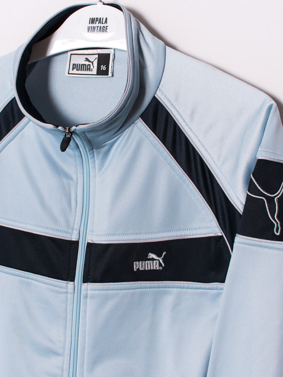 Puma Light Blue Track Jacket