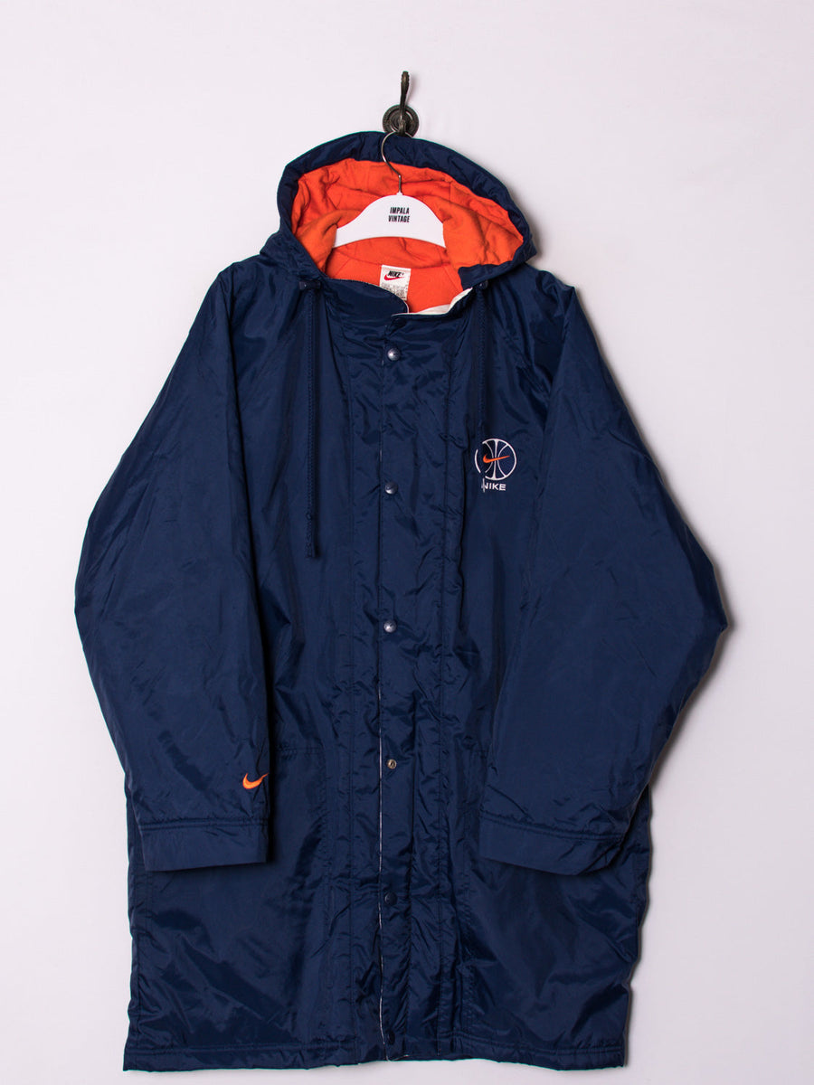 Nike Navy Blue Basketball Long Jacket