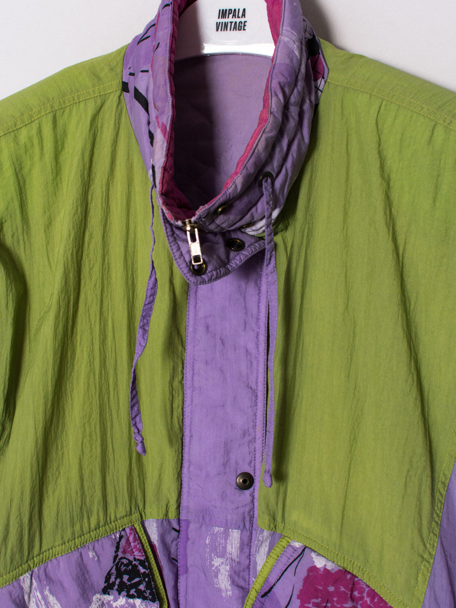 Green Purple Heavy Jacket