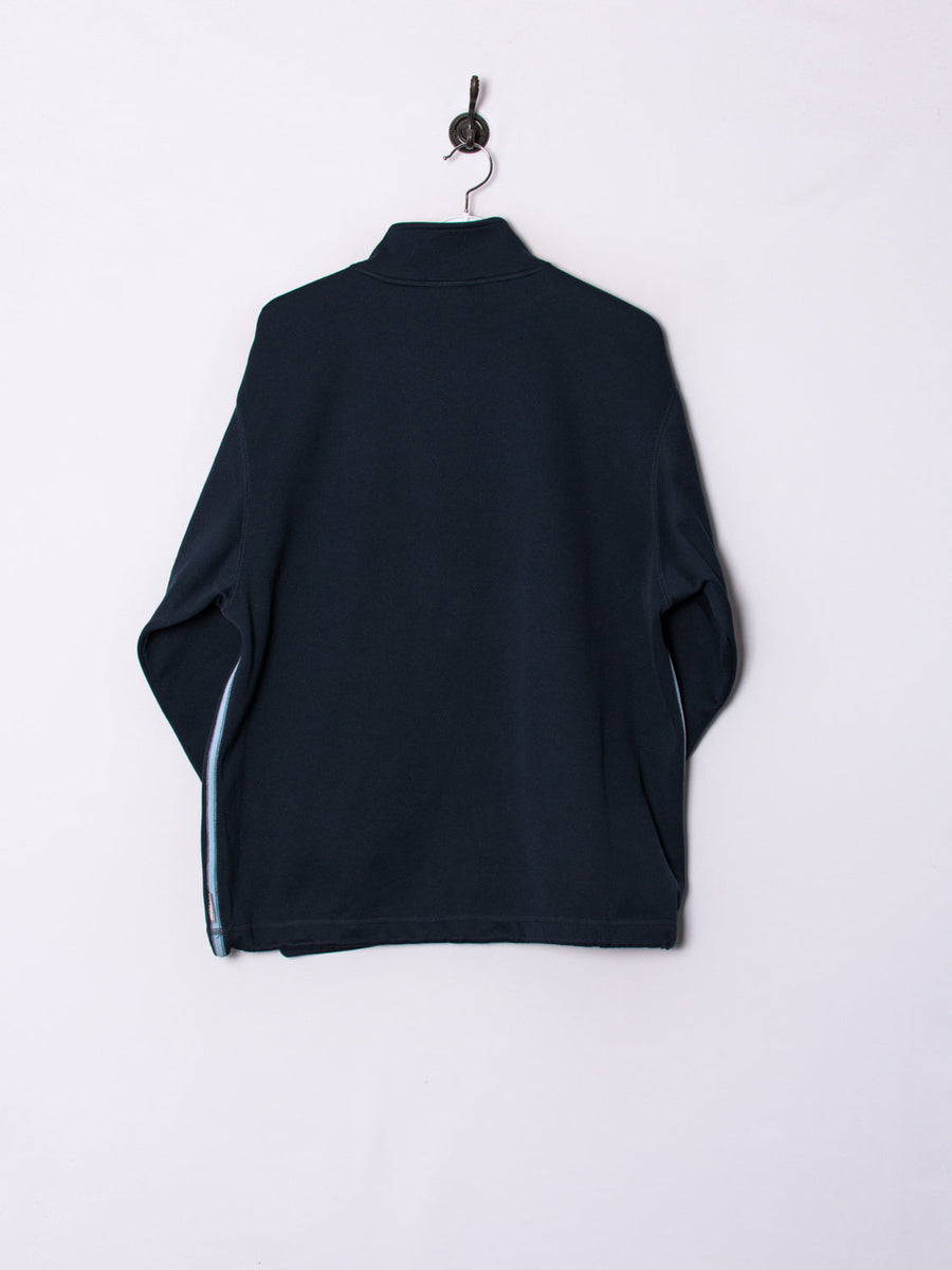 Reebok Navy Blue 1/3 Zipper Sweatshirt